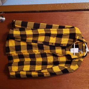 H&M men's cotten flannel shirt